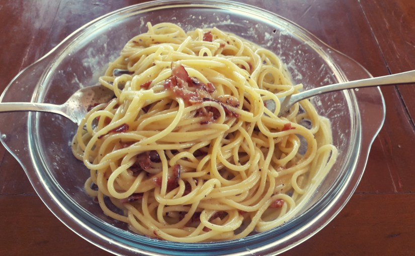 義大利麵界的速食麵 —  培根蛋奶義大利麵（Carbonara）